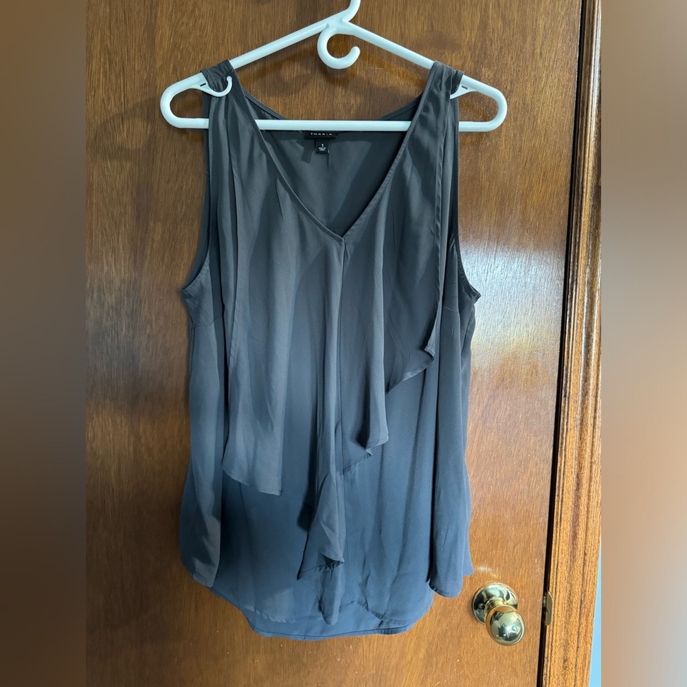 Torrid Gray Blouse Tank Top Size 1